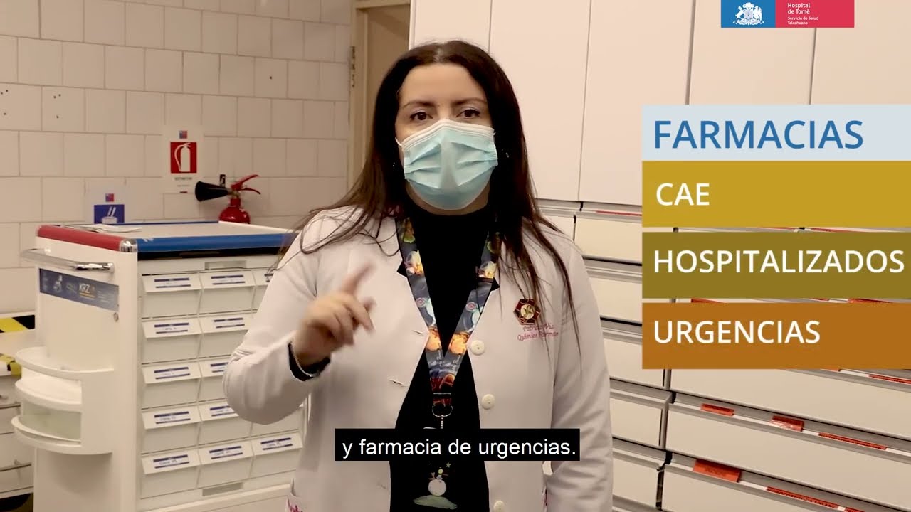 Funcionamiento Unidad de #farmacia  #hospital  de #tomé e