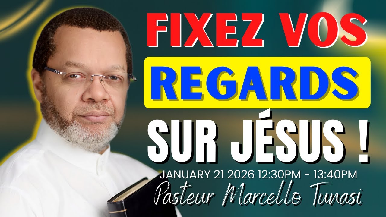 11 choses qui nous empêchent de fixer nos regards sur Jésus-Christ | Pasteur Marcello Tunasi.