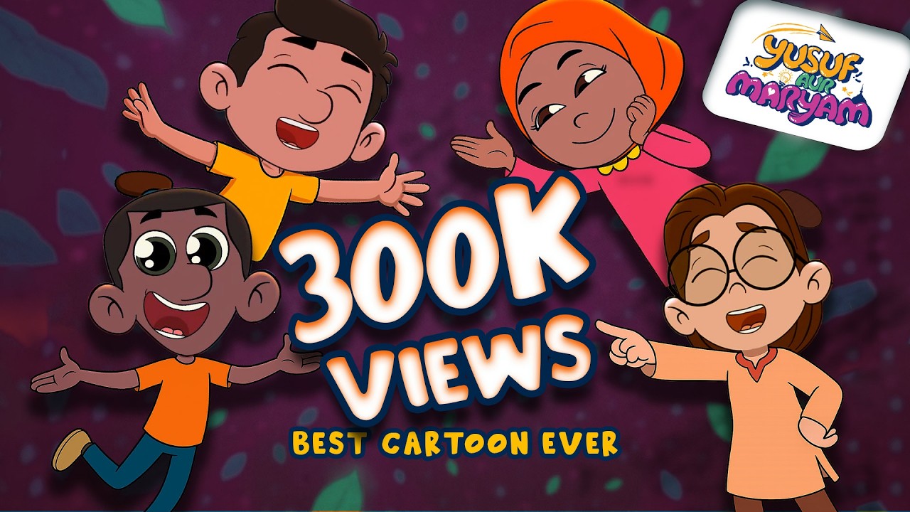 1 Hour Islamic Cartoon | Achi Aadatain Sikhne | Yusuf Aur Maryam Full Urdu Cartoon