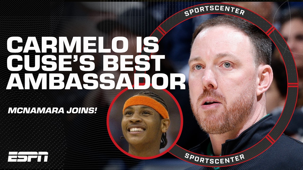 Gerry McNamara twierdzi, że NIKT nie osiągnął dla Syracuse więcej niż Carmelo Anthony 🙌 | SportsC...