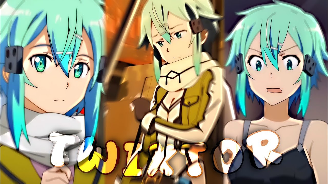 Shino Asada || Sword Art Online II || Twixtor Clips Full HD 60 FPS