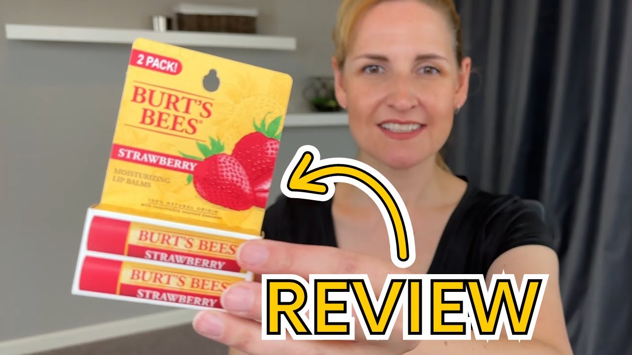 Burt's Bees Lip Balm, Moisturizing Lip Care Review