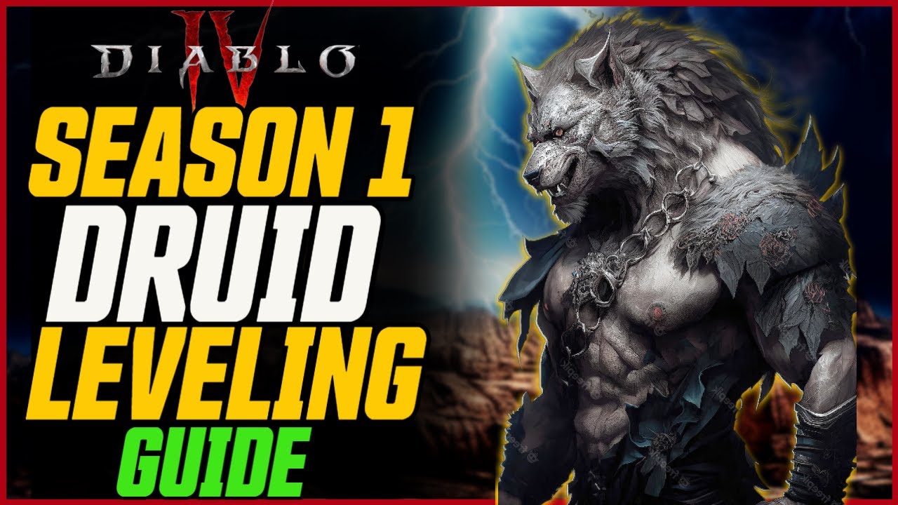 Season 1 Druid Leveling Guide (1-50!) New Best Aspects & Fastest Leveling // Diablo 4 Druid Guide