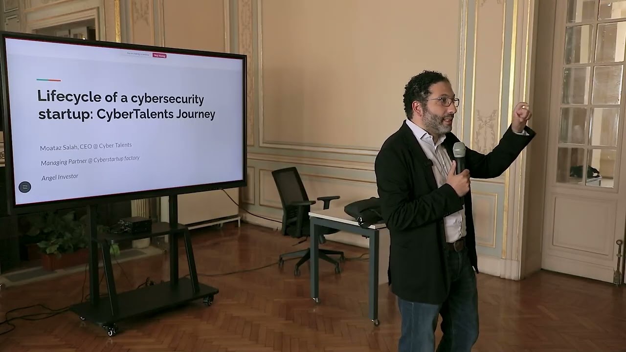 Tiecnovation Talk - The cybersecurity startup playbook  | Eng. Moataz Salah