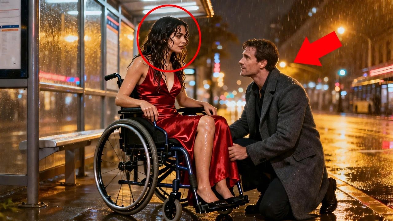 “Come With Me…” - Single Father Found A Paralyzed Girl At A Bus Stop - And Changed Her Life