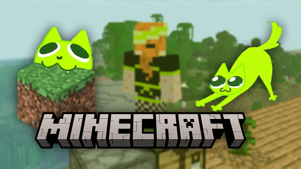 Scaredy-Pup Minecraft Caving O_O