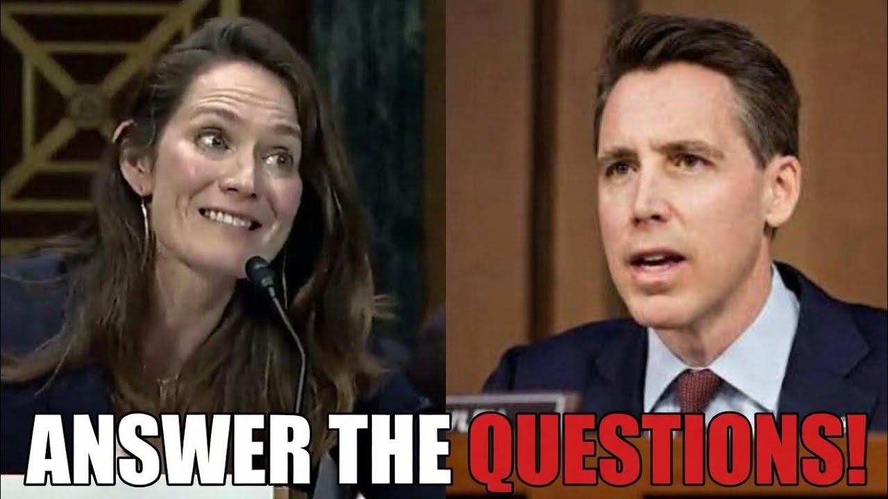 🔥 Josh Hawley GRILLS Law Professor Over Nationwide Injunctions – “Where Is The Principle?!