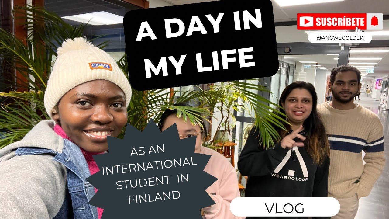 A DAY IN THE LIFE OF AN INTERNATIONAL STUDENT IN FINLAND #vlog