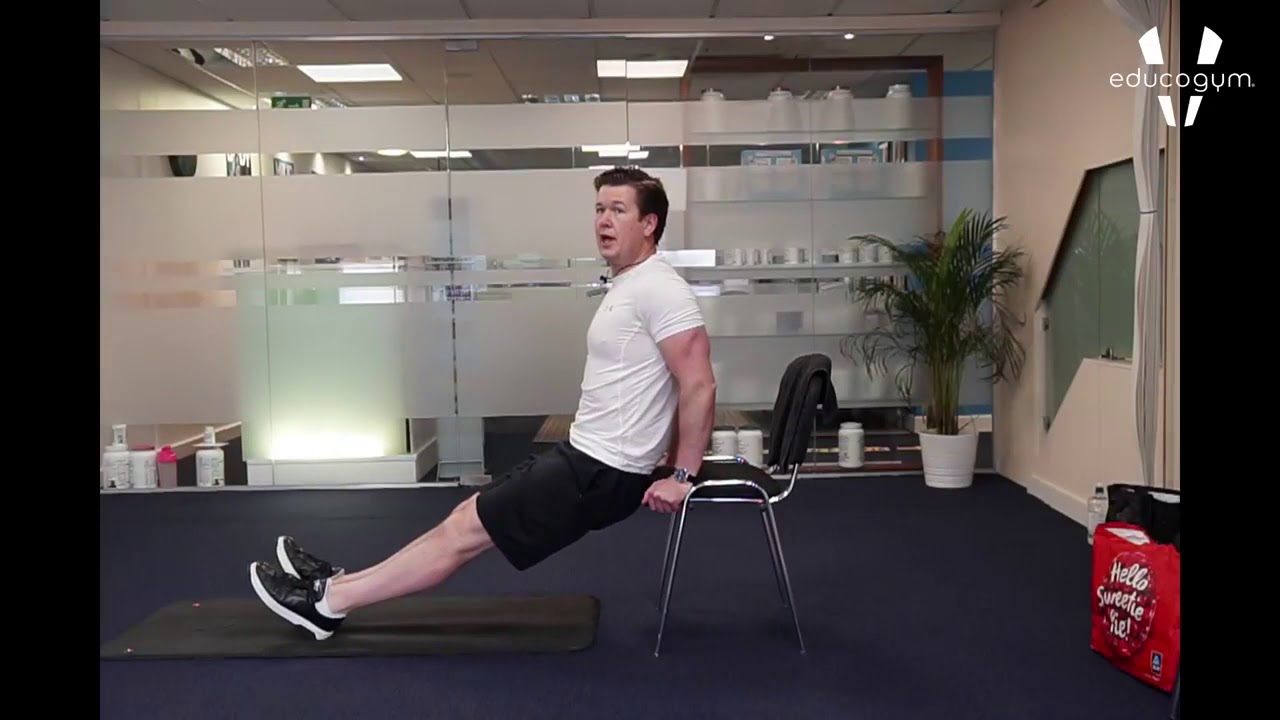 Arms and shoulders Online training session Educogym