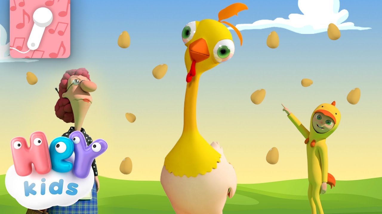 La Gallina Turuleca KARAOKE | Canción de Animales | HeyKids - Canciones infantiles