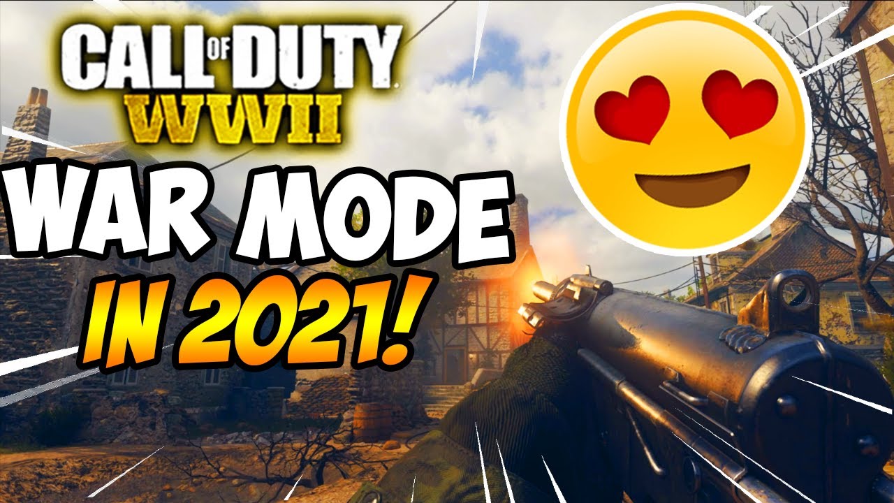 Call of Duty: режим войны WW2 в 2021 году! (Геймплей режима войны CoD WW2)