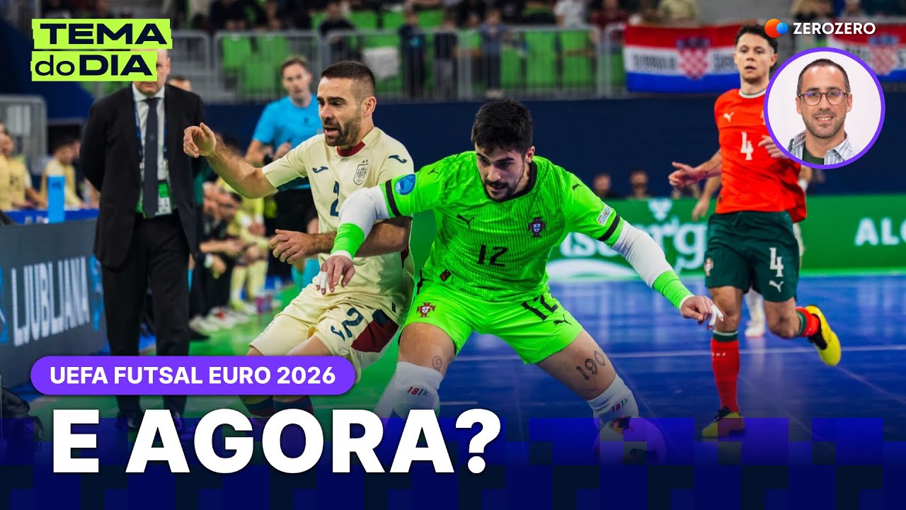 Portugal perdeu final do europeu de futsal: e agora? | TEMA DO DIA