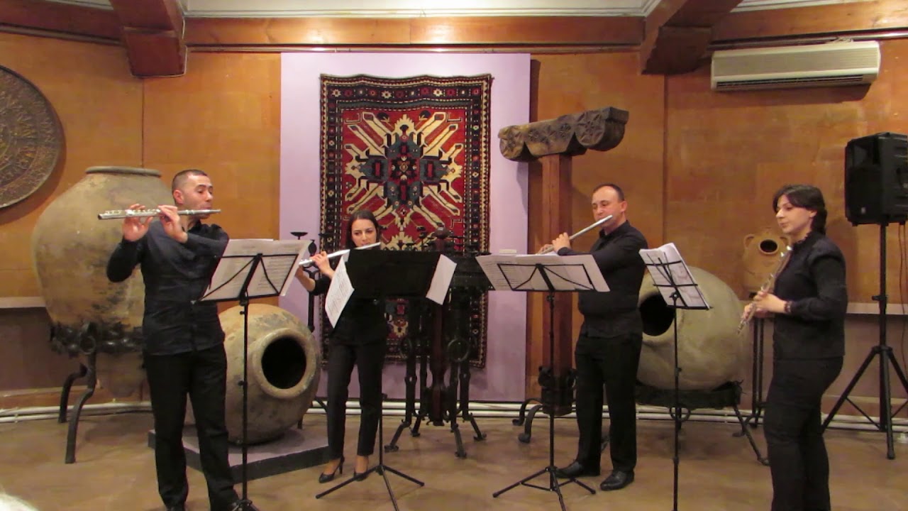 Fran&ccedil;ois Devienne, Flute Quartet - Yerevan Flutes