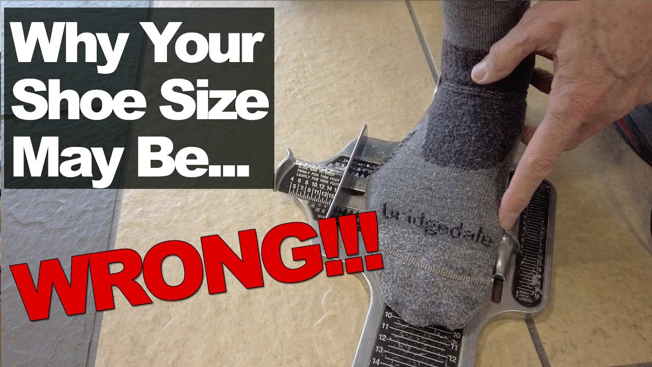 Why Your Actual Shoe Size May Be Wrong