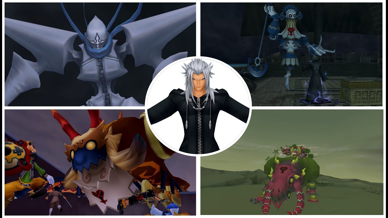 KINGDOM HEARTS II FINAL MIX - All Bosses