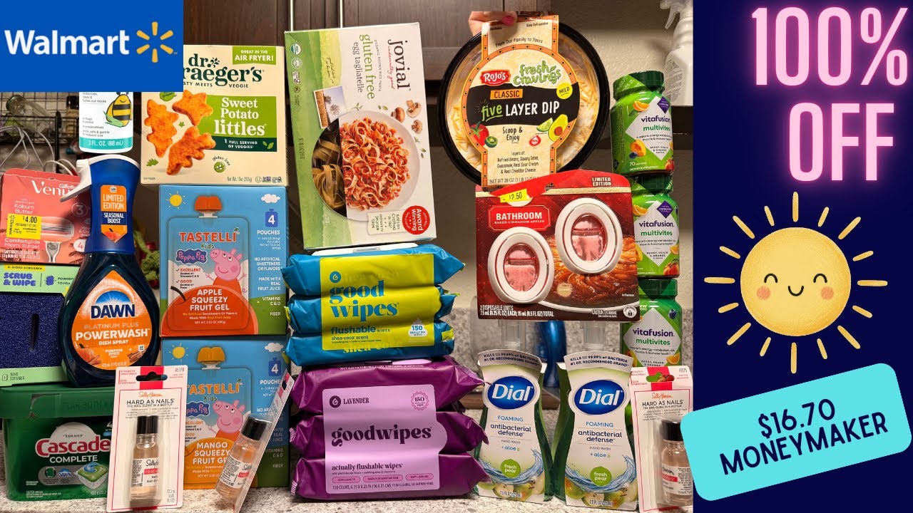 🤑🤑🤑 Walmart Awesome Ibotta Clearance Matchups This Week