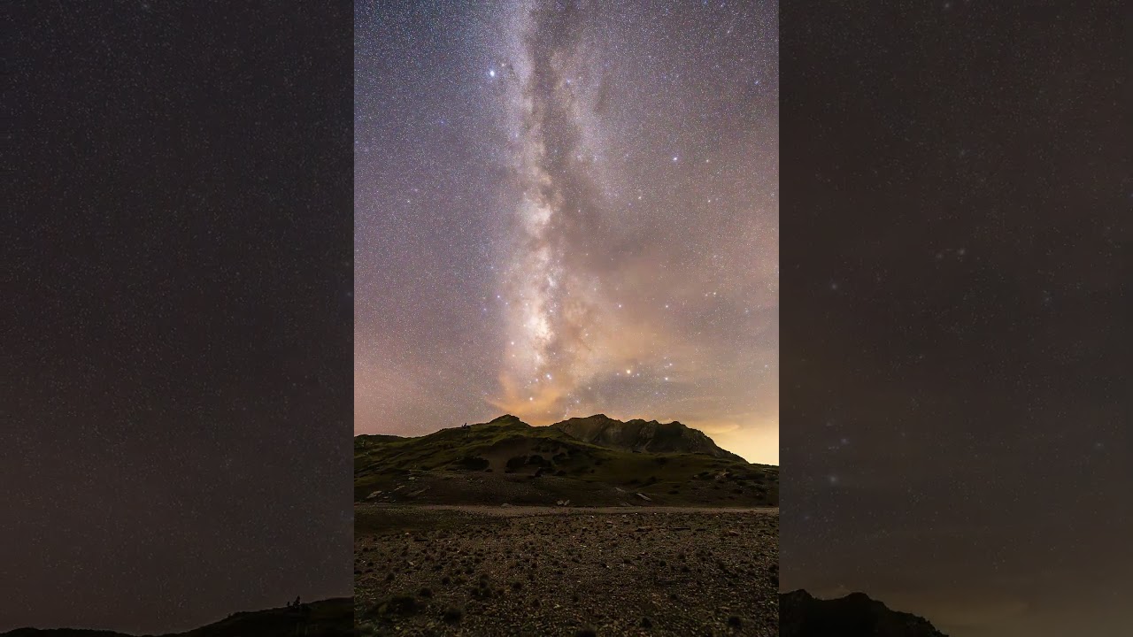 南湖大山上圈谷銀河縮時 Mt.Nanhu Cirque Milkyway Timelapse