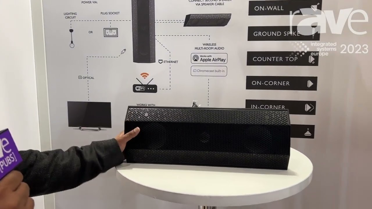 ISE 2023: Lithe Audio Highlights IP66-Rated IO1, Indoor and Outdoor Surface-Mount Speaker