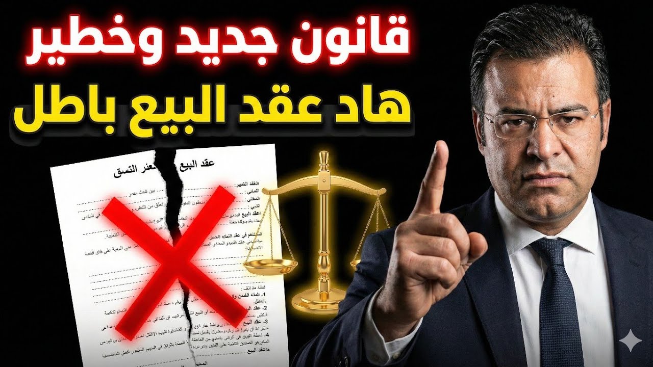 قانون جديد وخطير.. الدكتور معتوق يكشف نوع من عقود البيع باطلة قانونًا