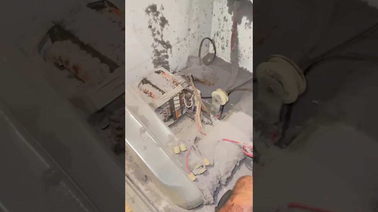 طريقة تنظيف وحل مشكلة عدم التنشيف والتسخين في نشافة و مجفف whirlpool أو جبسون أو ميتاج أو وايت وستنج