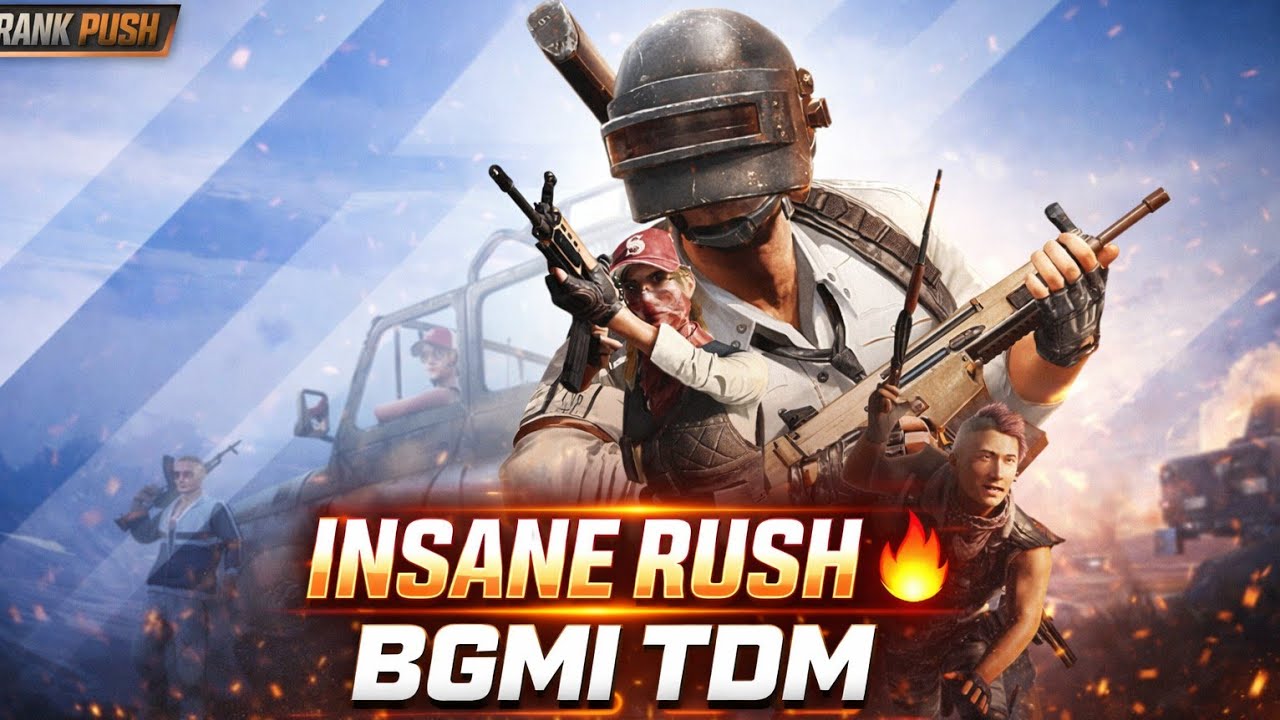 INSANE RUSH 🔥 | BGMI TDM Pro Gameplay2️⃣ BGMI TDM INSANE RUSH 😱 | Nonstop Action