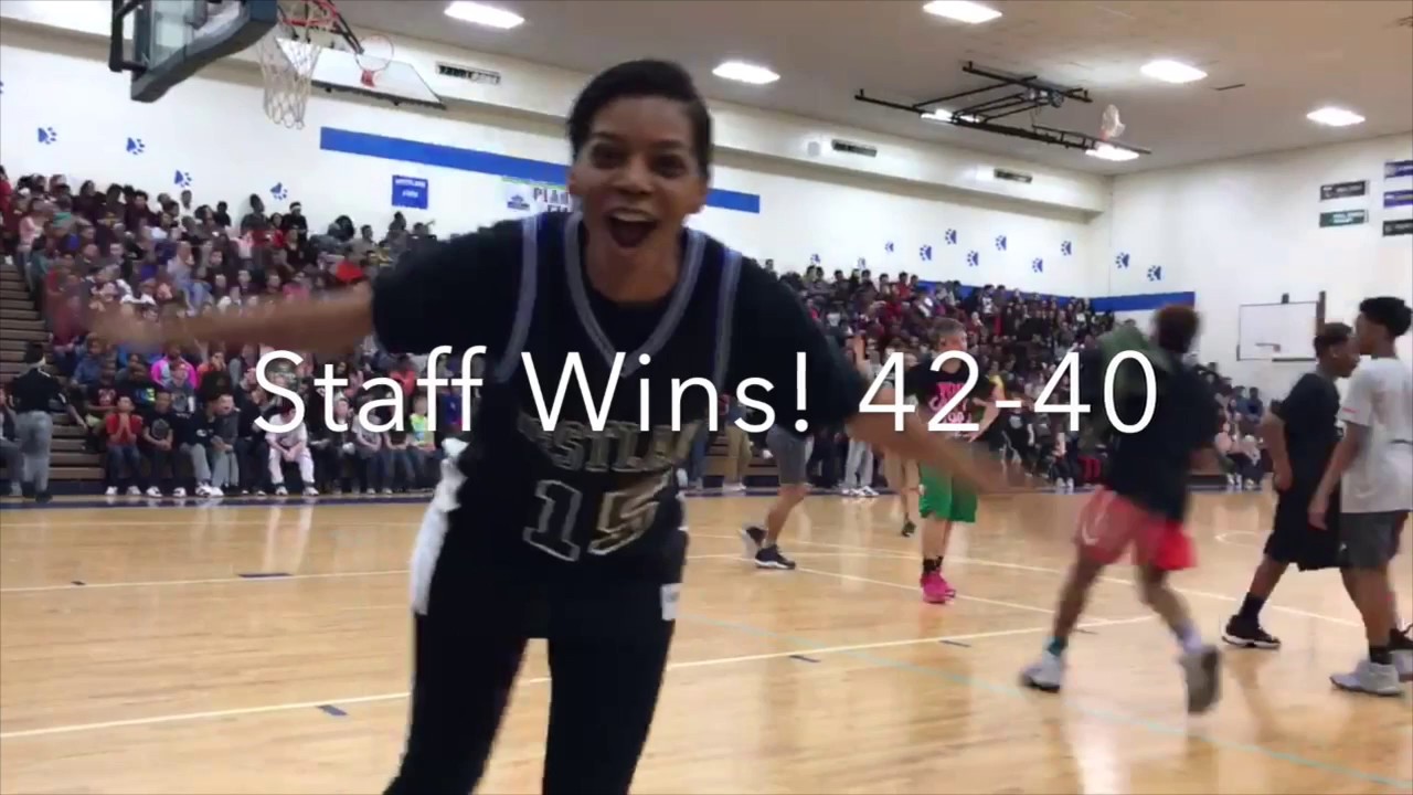 Student Vs Staff Basketball Game Westlane Middle School