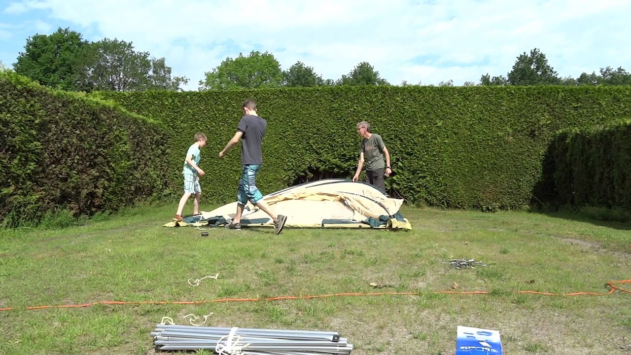 Hoe zet je een tent op in 3 minuten?