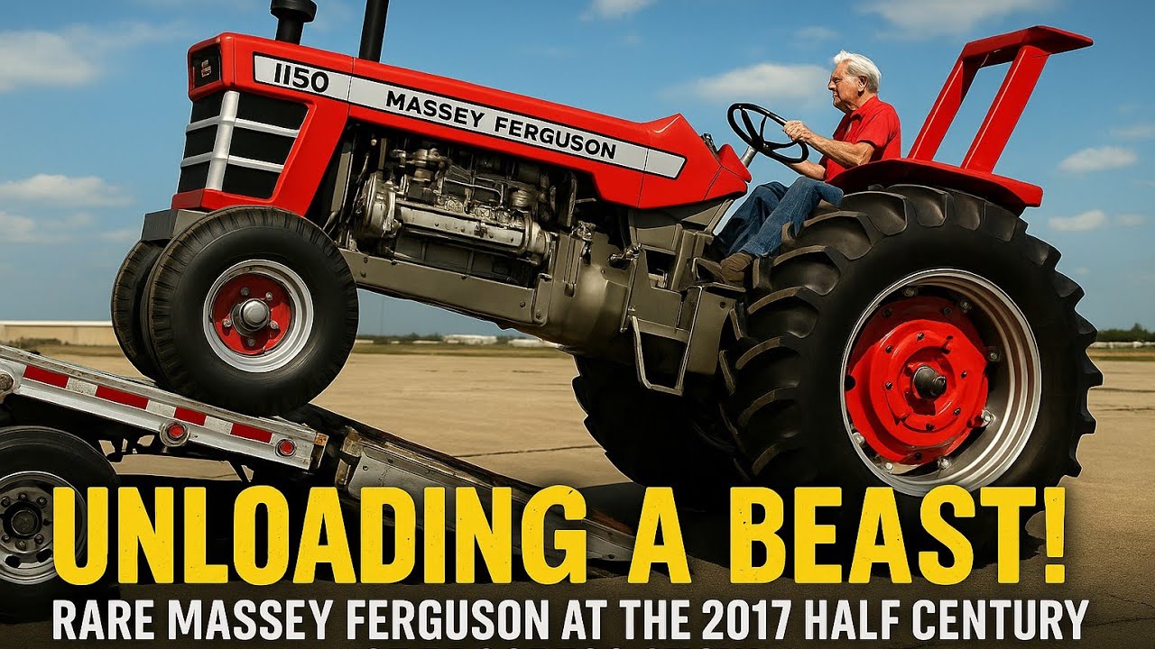 #MasseyFerguson 1150 UNLOADED — Half Century of #Progress Show’s Most Powerful Tractor!