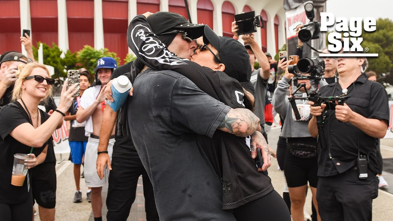 Kourtney Kardashian&rsquo;s son Reign begs her to &lsquo;stop&rsquo; making out with Travis Barker
