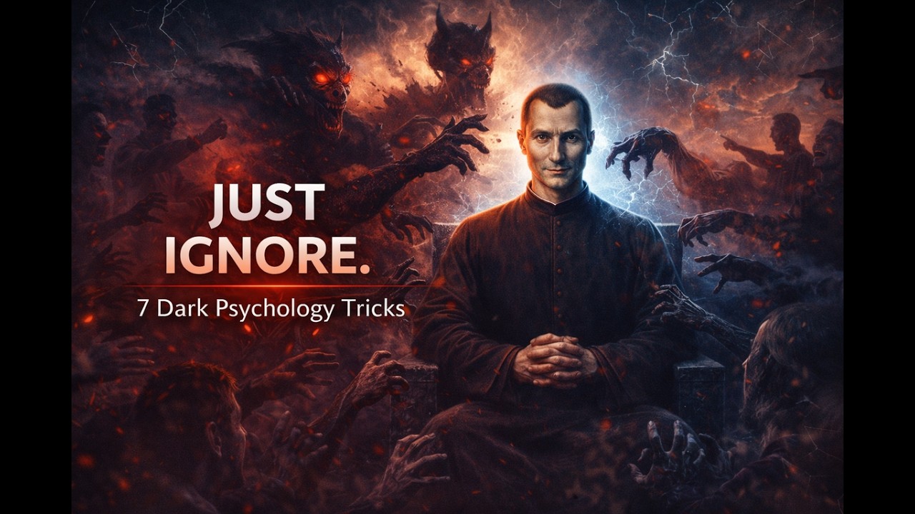 7 Dark Machiavellian Psychology Tricks| Just Ignore With No Explanation