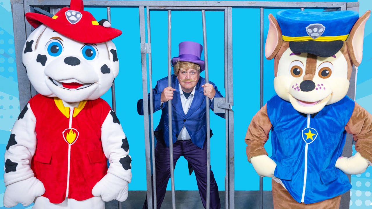 Assistant Helps Paw Patrol Chase and Marshall Avoid Mayor Humdinger
