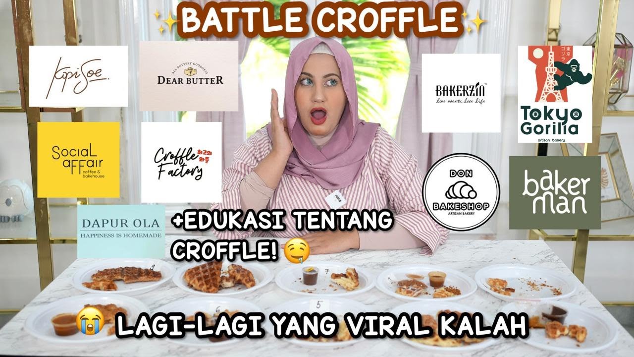 TASYI MUKBANG BATTLE CROFFLE - YANG MENANG BUKAN YANG ITU??!