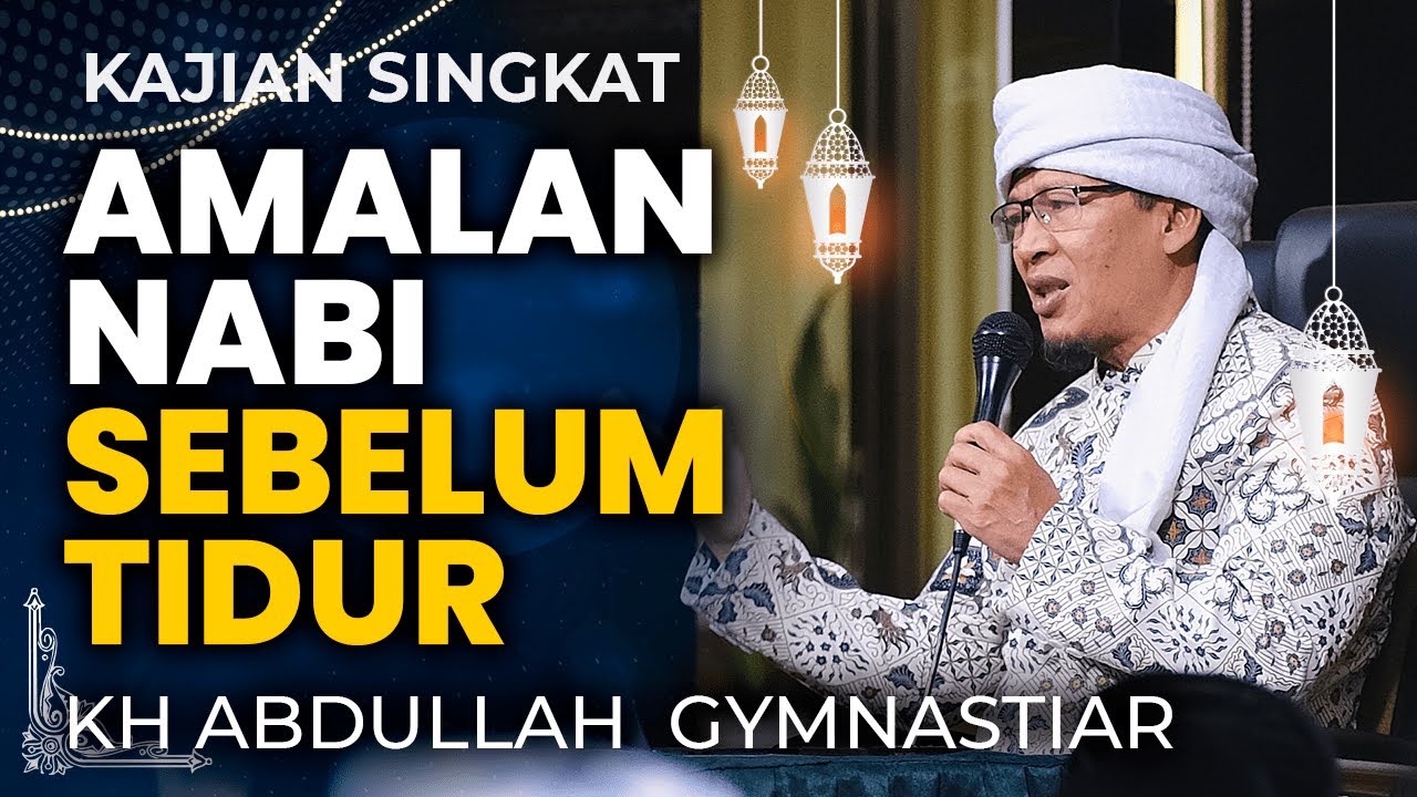 Jangan Lewatkan Amalan Ini Sebelum Tidur