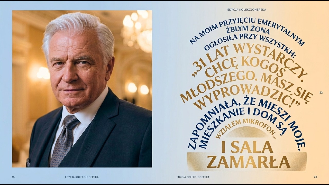 ŻONA PORZUCIŁA MNIE na mojej emeryturze — ale to, CO POWIEDZIAŁEM później, ODEBRAŁO JEJ MOWĘ
