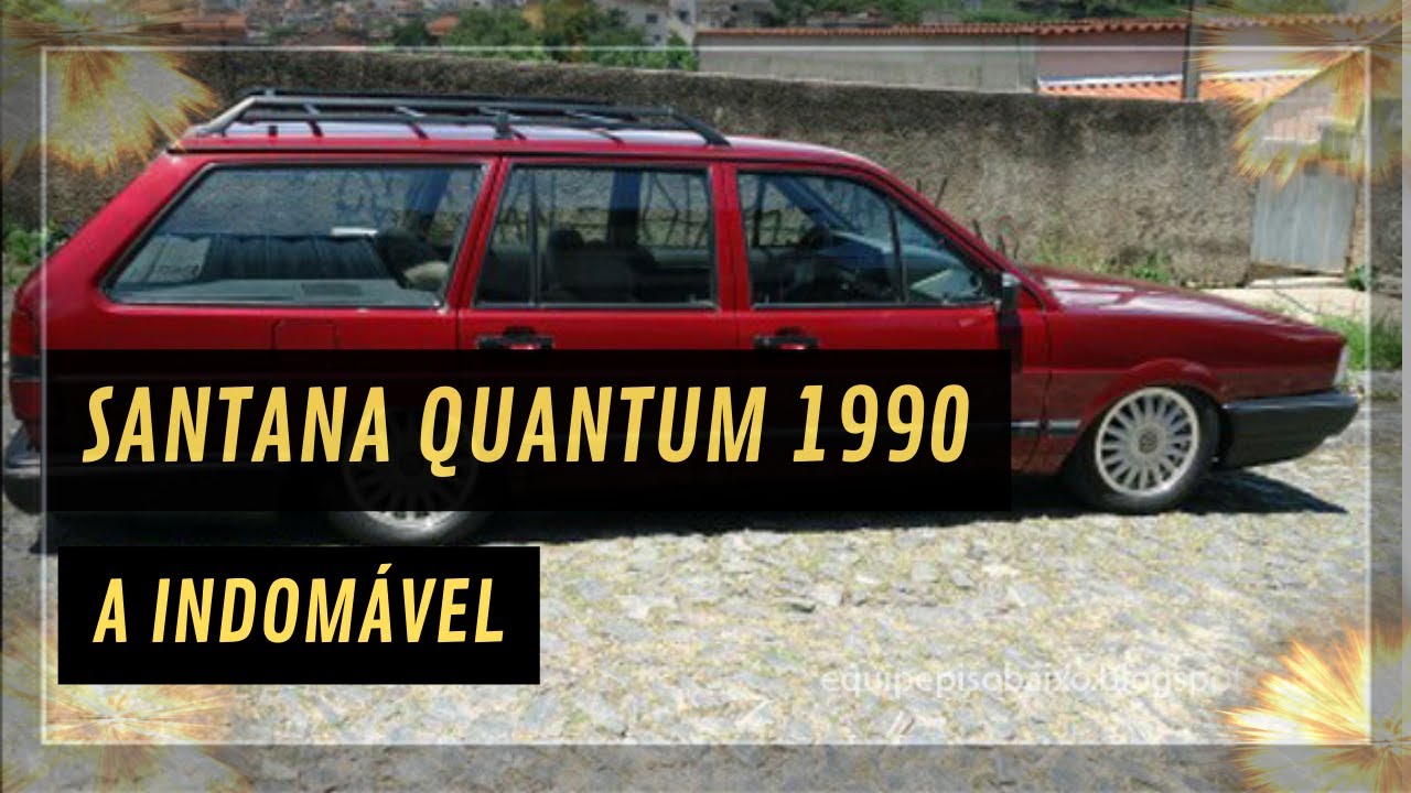 Santana Quantum 1990 - a indom&aacute;vel