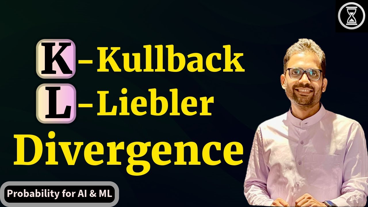 Kullback Leibler (KL) Divergence for Machine Learning | Relation to Cross Entropy | Explained