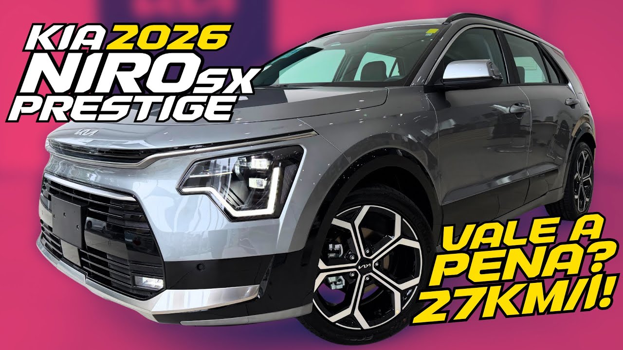 Novo Kia Niro Hev 2026 - N&Atilde;O COMPRE COROLLA CROSS SEM VER ESSE V&Iacute;DEO!