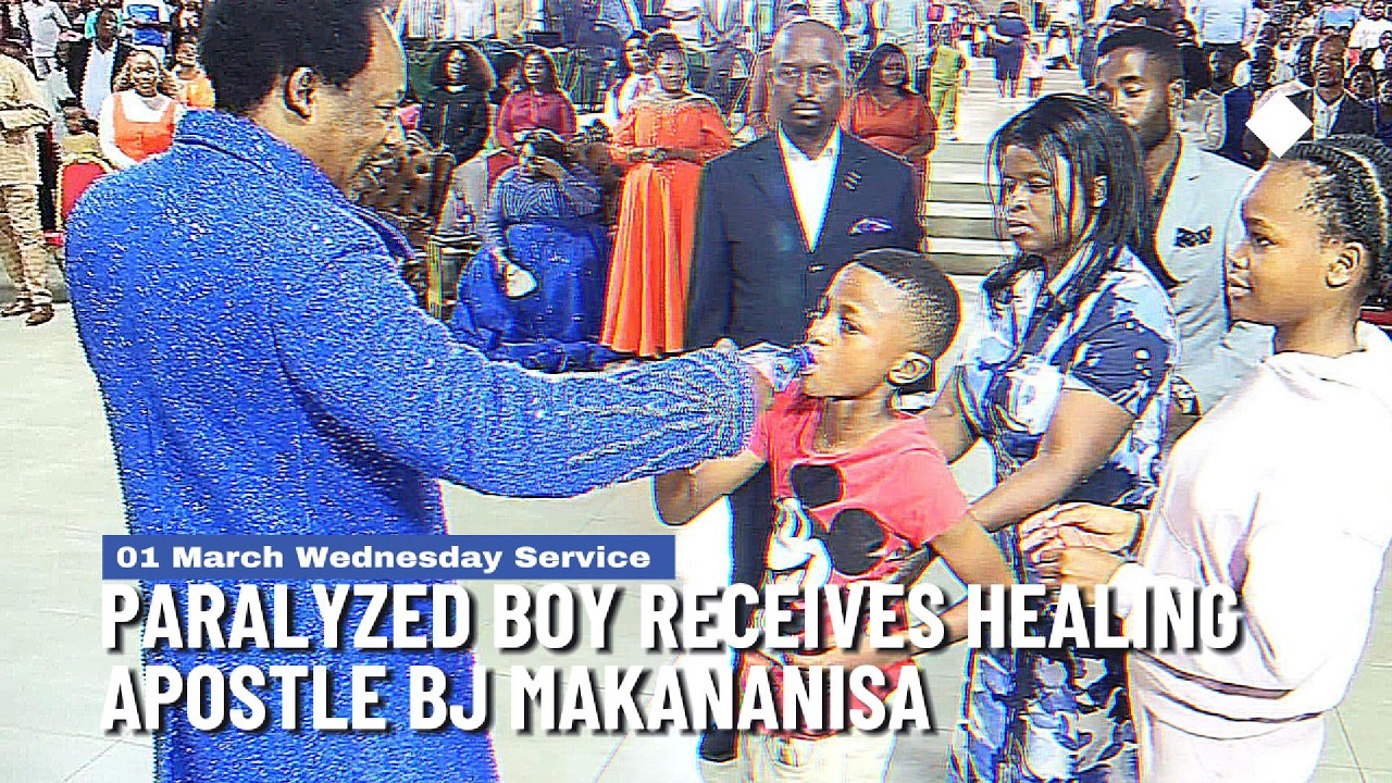 PARALYZED BOY INSTANTLY HEALED BY CHARIS WATER ll Apostle BJ Makananisa