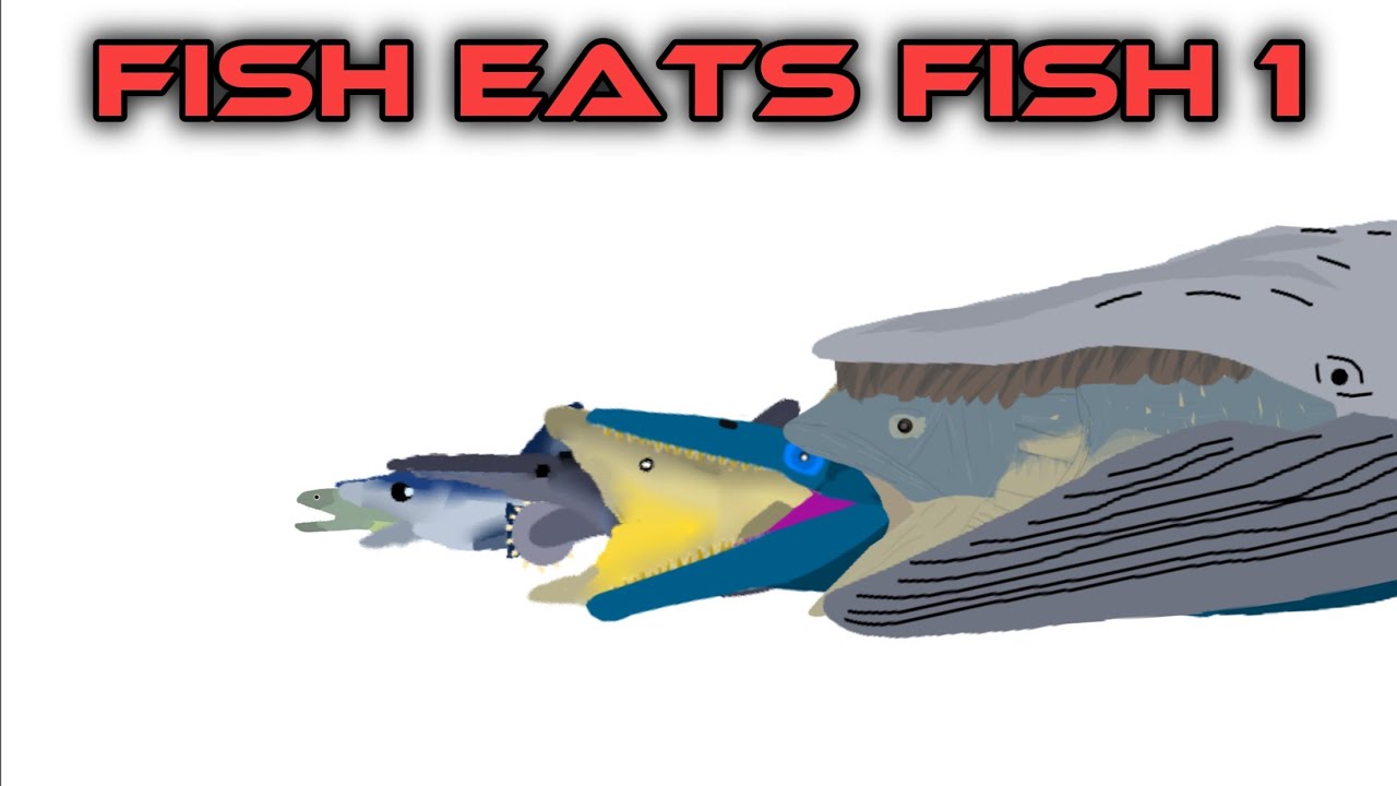 Fish eats fish | dc2 Animation #fisheatfish