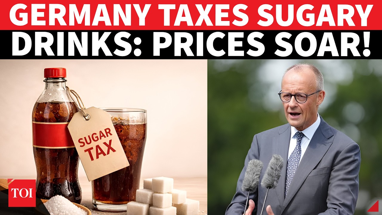 Germany Plans Sugar Tax On Soft Drinks, Prices Could Rise By Up To 36% | Germany  news