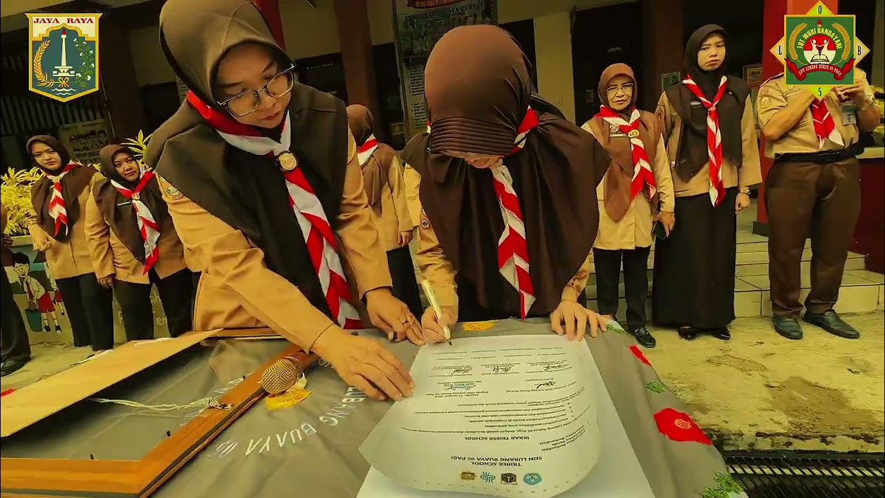 DEKLARASI TRIBER SCHOOL SDN LUBANG BUAYA 05 PAGI
