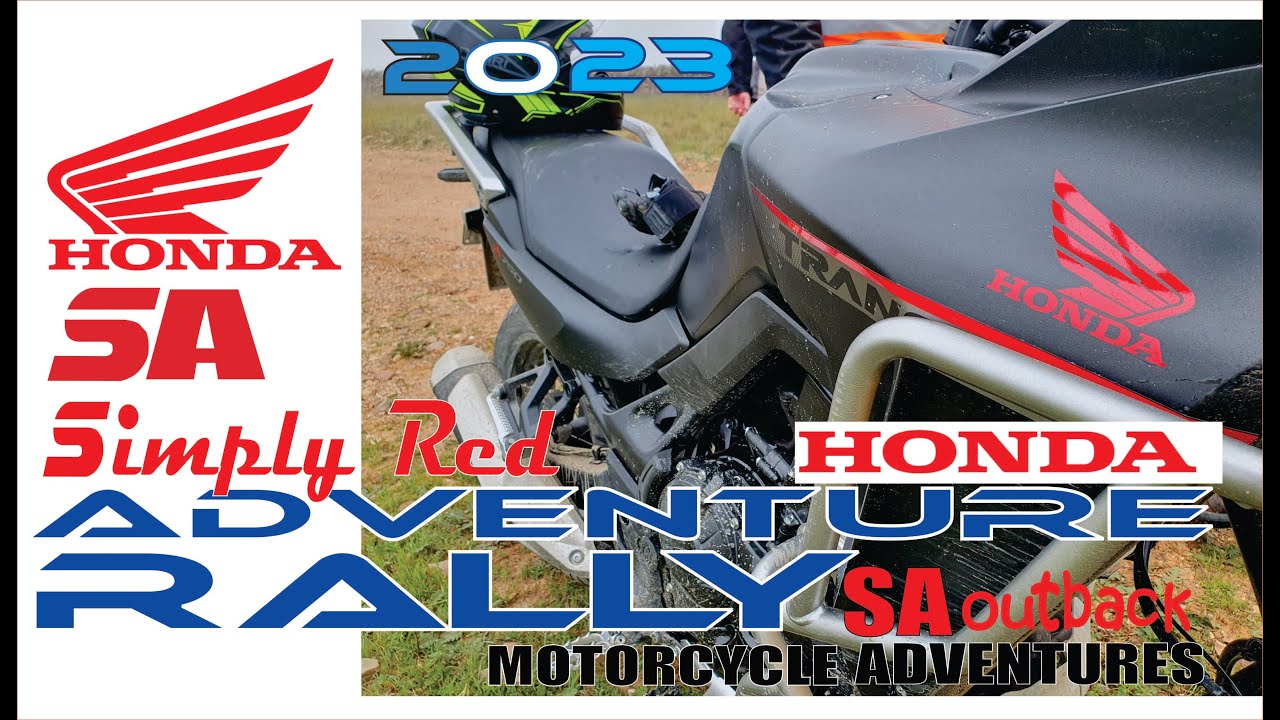 Motorcycle Adventures SA- South Australia Honda Simply Red Adventure Rally 2023 Transalp Africa Twin