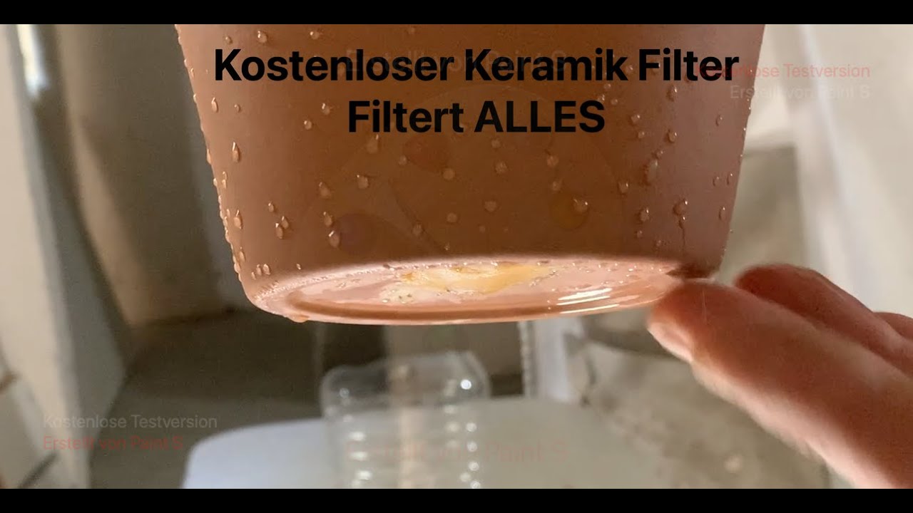 Mach es selbst #DIY Bester #Wasserfilter - Industrie nutzt diesen Trick - #Mikroplastik filtern