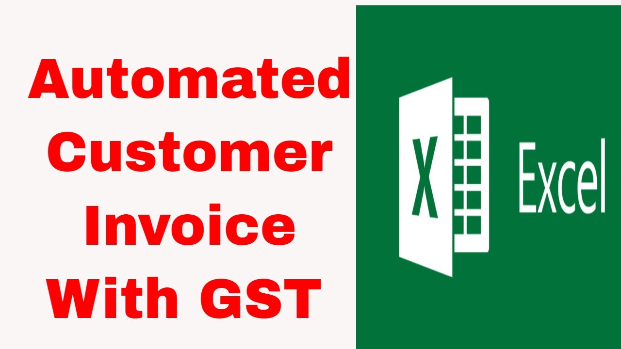 Complete automated Customer Invoice in excel in Tamil
