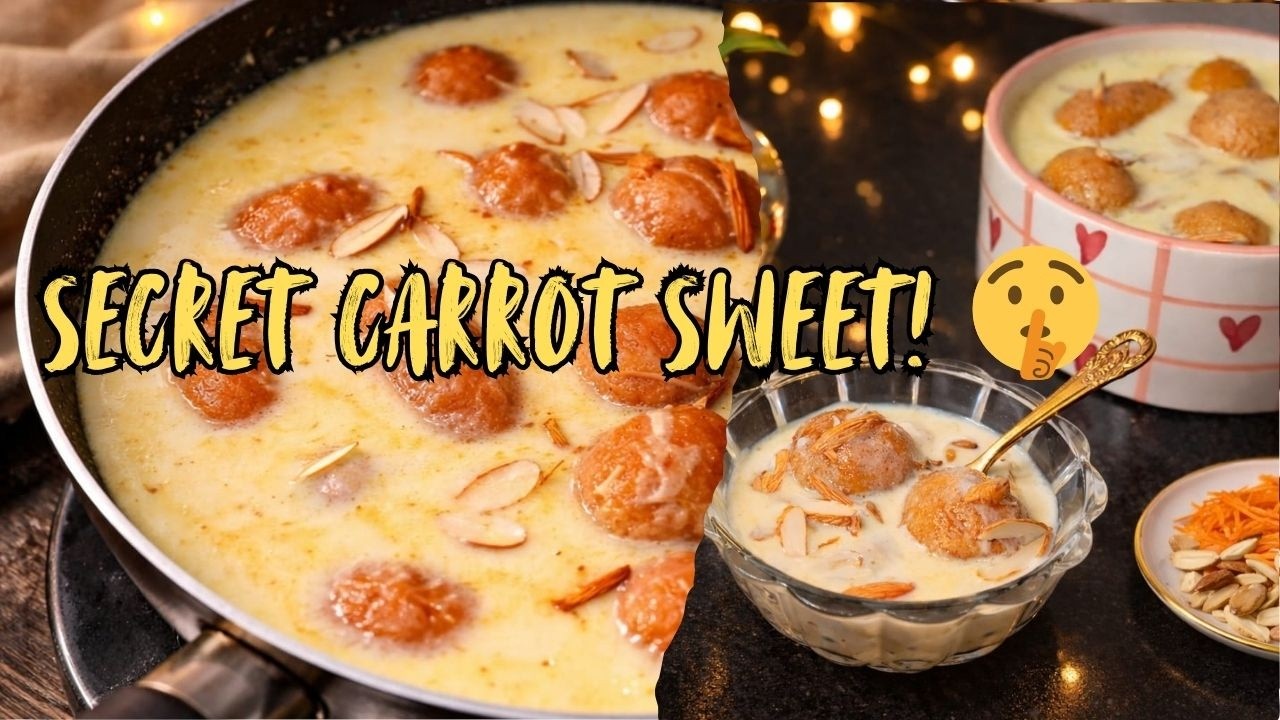 🥕 വായിലിട്ടാൽ അലിഞ്ഞുപോകും കാരറ്റ് ഡെസേർട്ട് 😍 | Easy Carrot Sweet Recipe #dessert #easyrecipes
