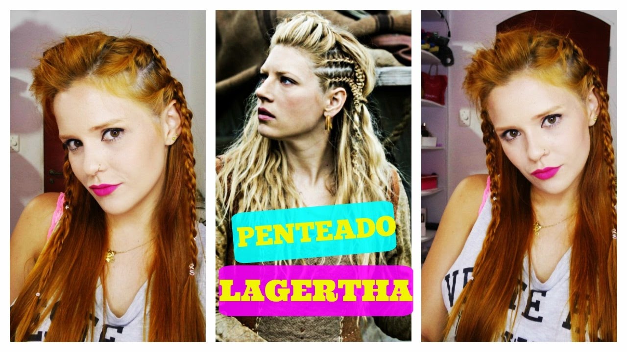 PENTEADO INSPIRADO NA LAGERTHA DE VIKINGS