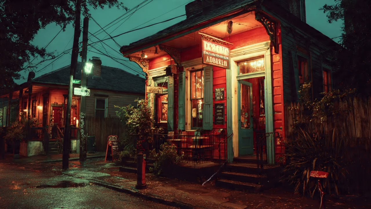 You are in a Tropical Jazz Bar 🌴 Golden Hour Instrumental