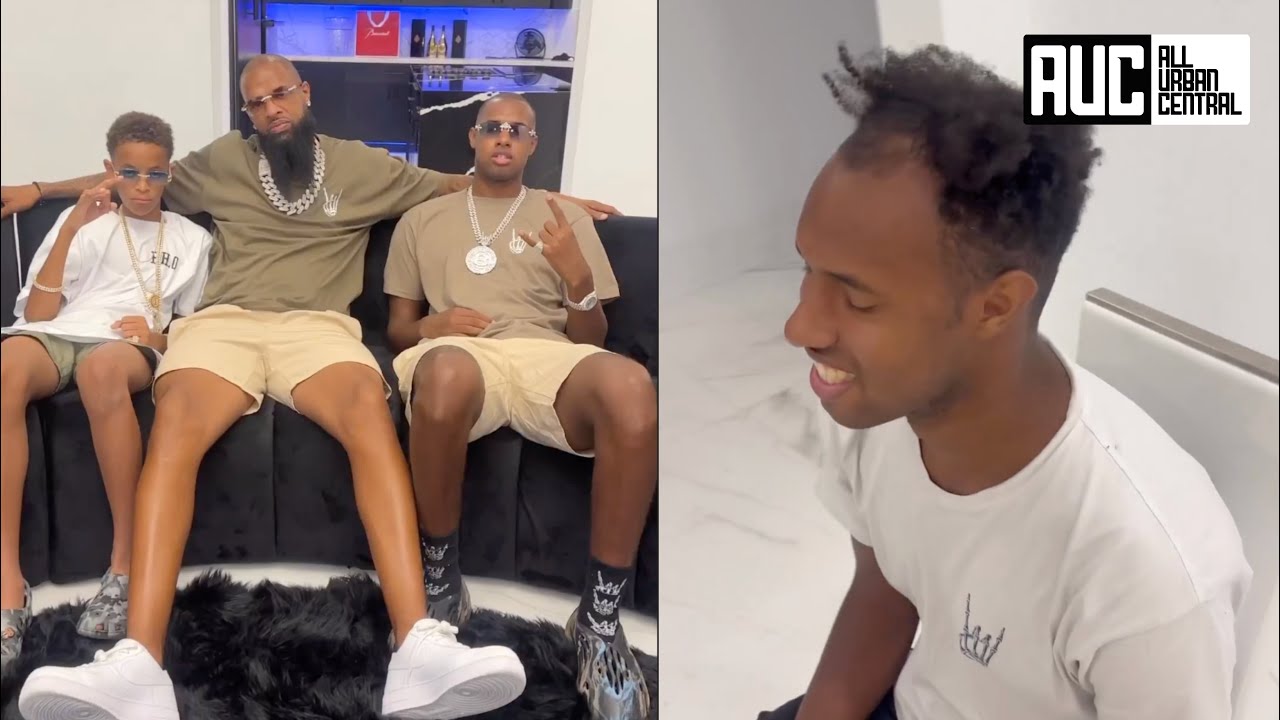 Slim Thug Gives His Sons A Makeover Because They Were Looking 