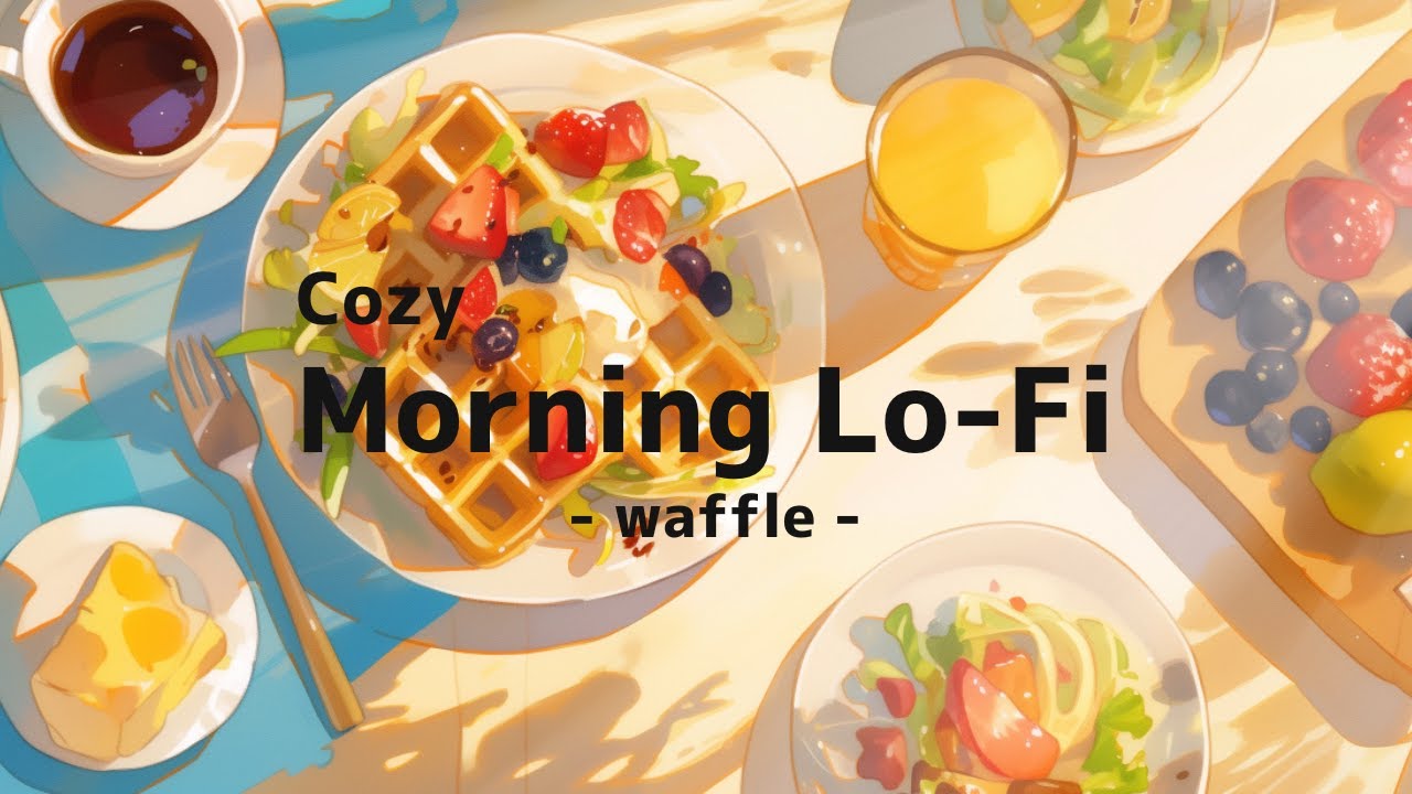 Cozy Morning Lo-Fi - waffle - / ЛоФи для утреннего настроения / Для утренней рутины и учебы / SCENE