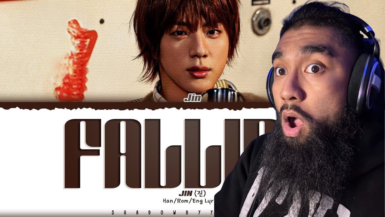 Jin 'Falling' Lyrics (진 네게 닿을 때까지 가사) | REACTION